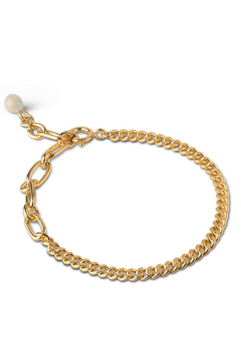 Enamel - Armbånd - Adelia Bracelet - Gold
