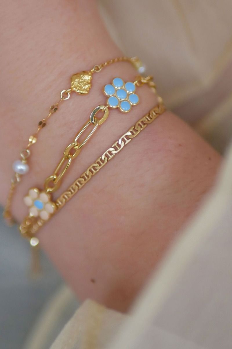 Enamel - Armbånd - Bracelet Elie - Gold