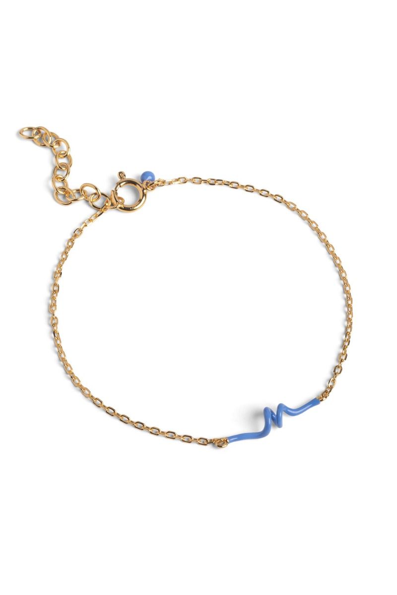 Enamel - Armbånd - Twist Bracelet - Cornflower