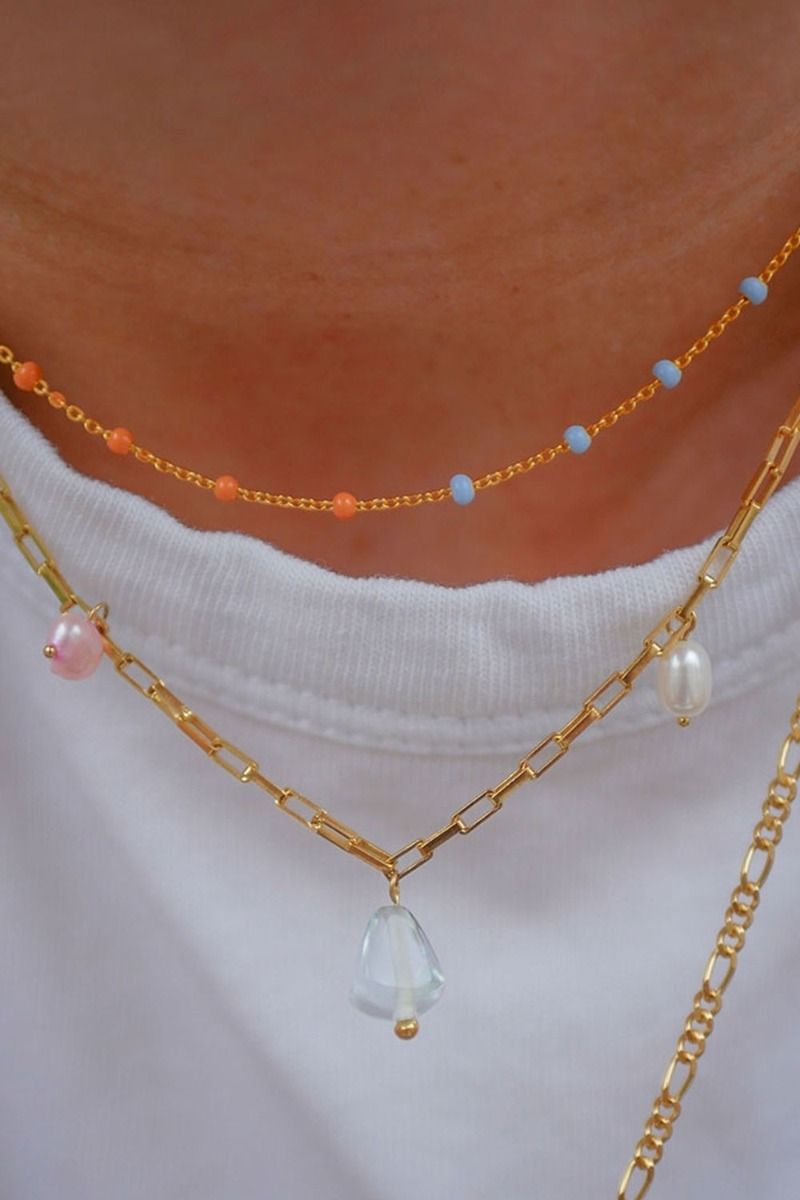 Enamel - Halskæde - Lola Necklace - Breezy