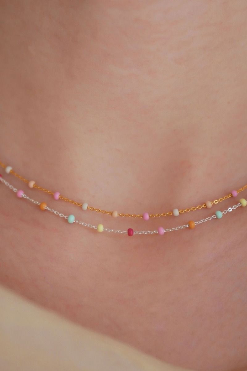 Enamel - Halskæde - Lola Necklace - Tropical