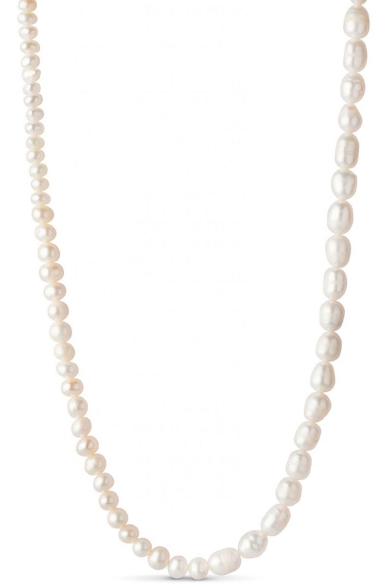 Enamel - Halskæde - Pearlie Necklace - Gold 