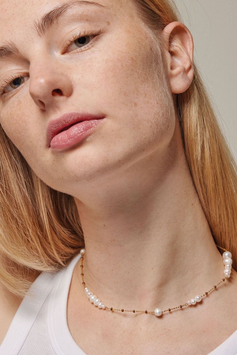 Enamel - Halskæde - Lola Carmen Necklace - Copper