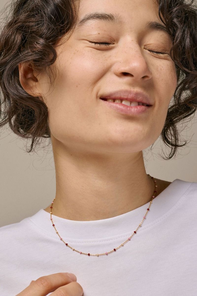 Enamel - Halskæde - Lola Necklace - Rosie
