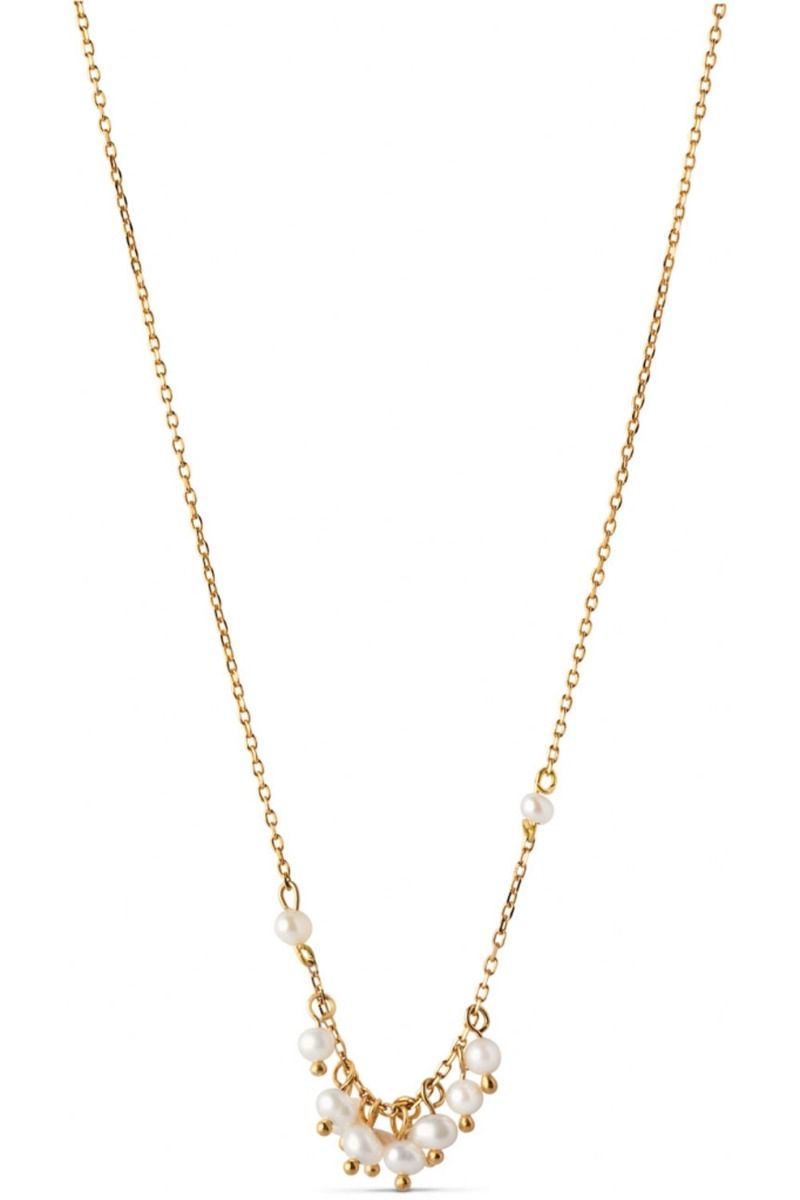 Enamel - Halskæde - Ophelia Necklace - Gold