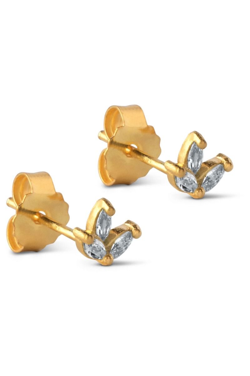 Enamel - Øreringe - Belle Stud - Clear 