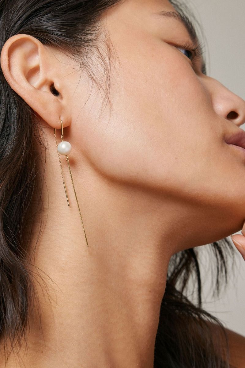 Enamel - Øreringe - Earring Aga Pearl - Pearls