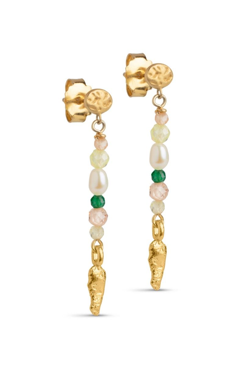 Enamel - Øreringe - Earring Zoie - Forest