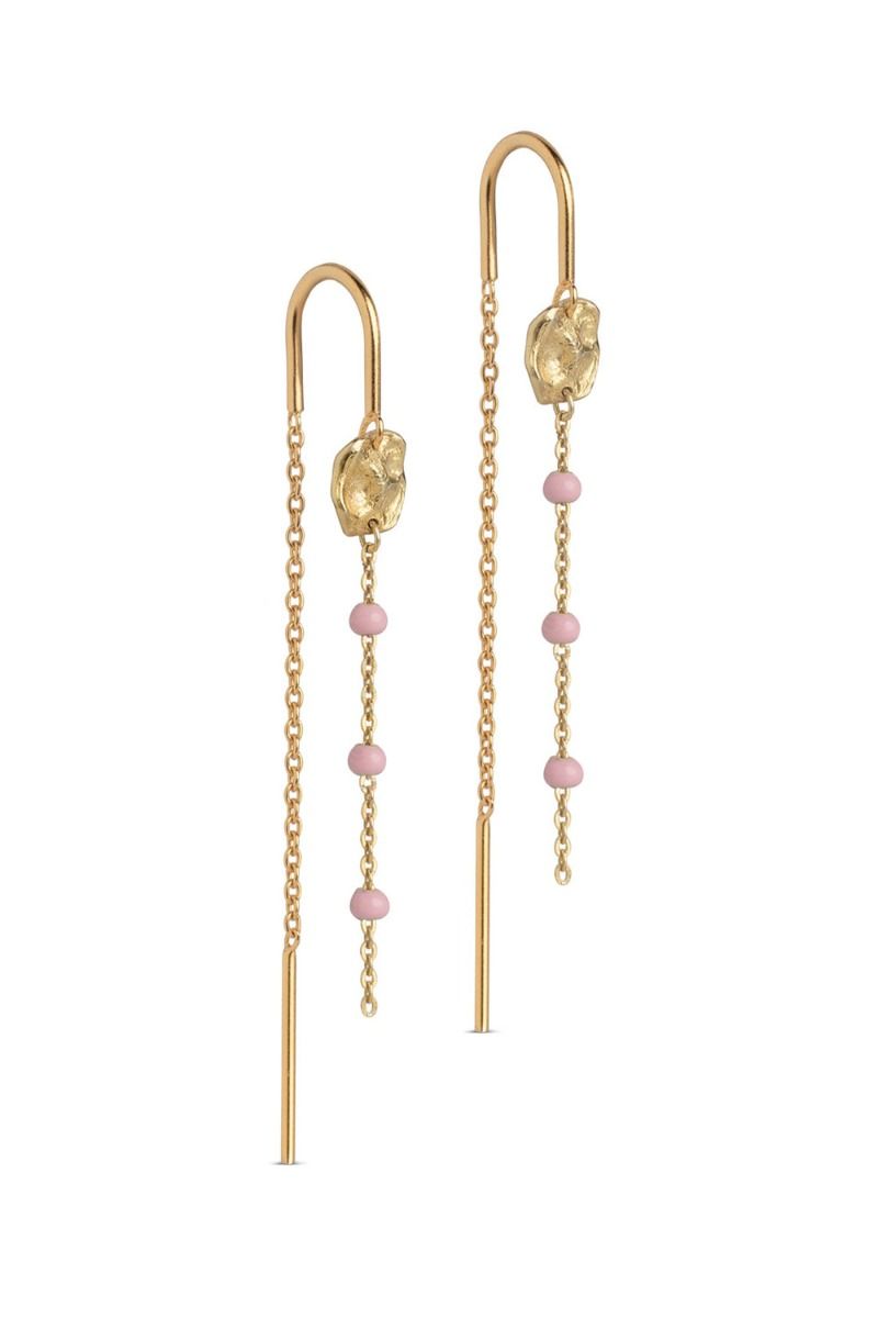 Enamel - Øreringe - Earring Lola Refined - Light Pink