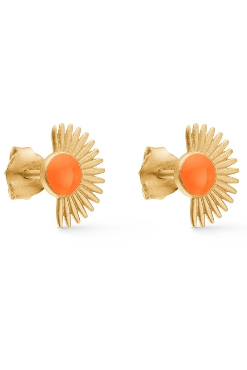 Enamel - Øreringe - Soleil Stud - Clementine