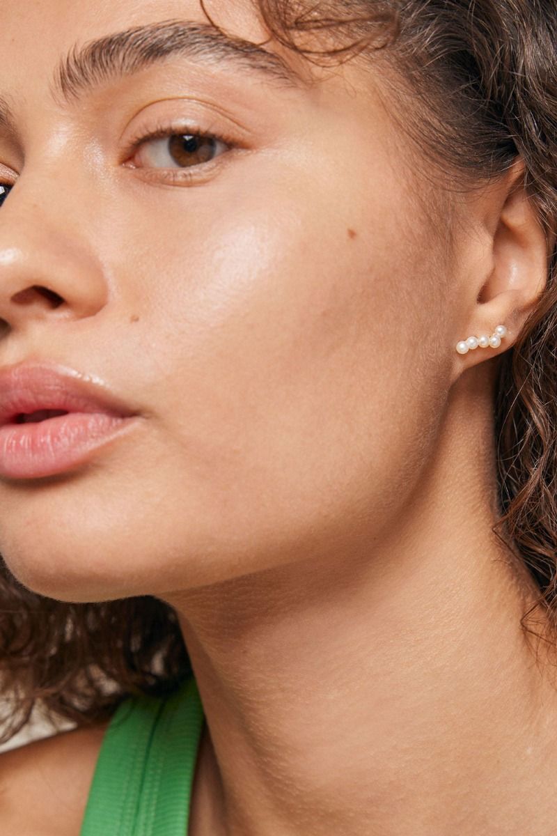 ❤︎ Enamel - Øreringe - Stud Evie - Pearls