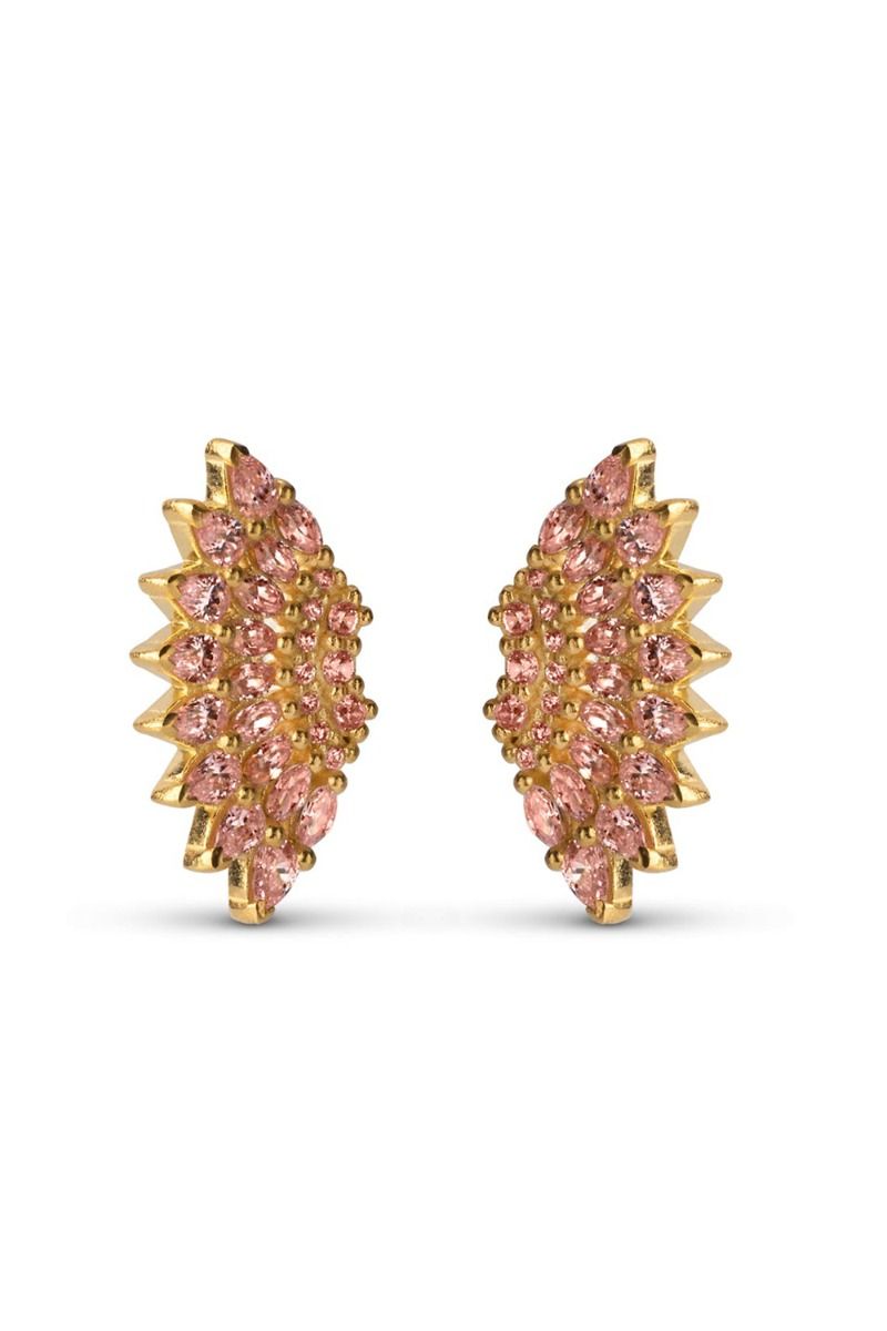 ❤︎ Enamel - Øreringe - Tilly Earring - Light Pink 