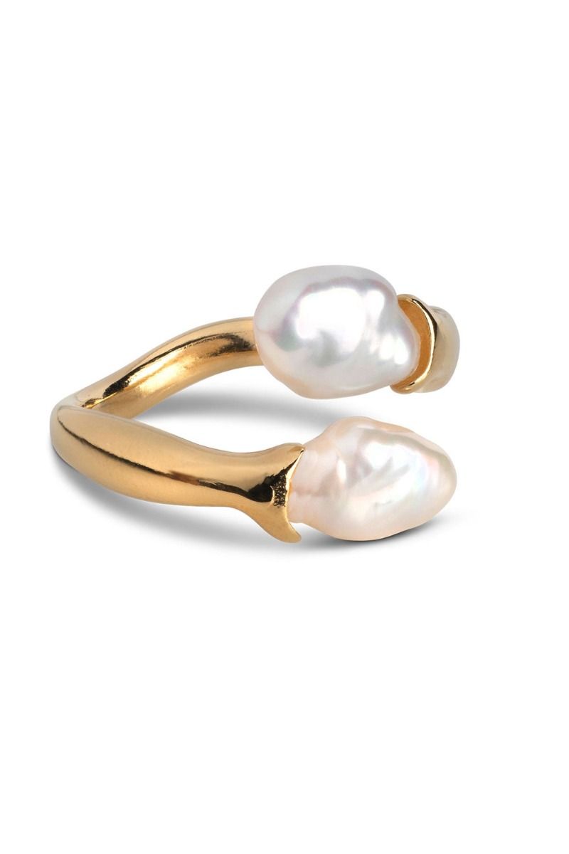 Enamel - Ring - Asta - Pearl