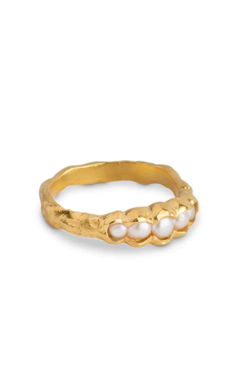 Enamel - Ring - Ring Idora - Pearl