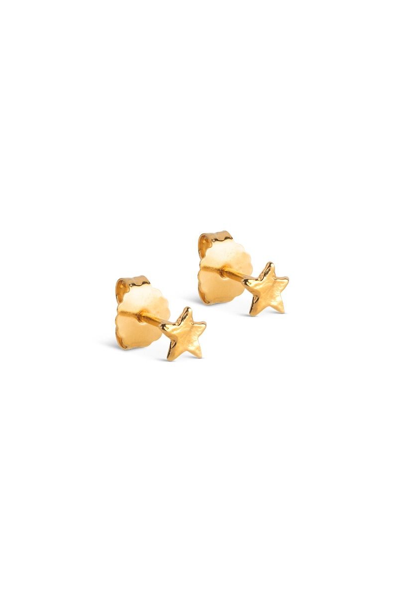 Enamel - Øreringe - Studs Star Energy - Gold