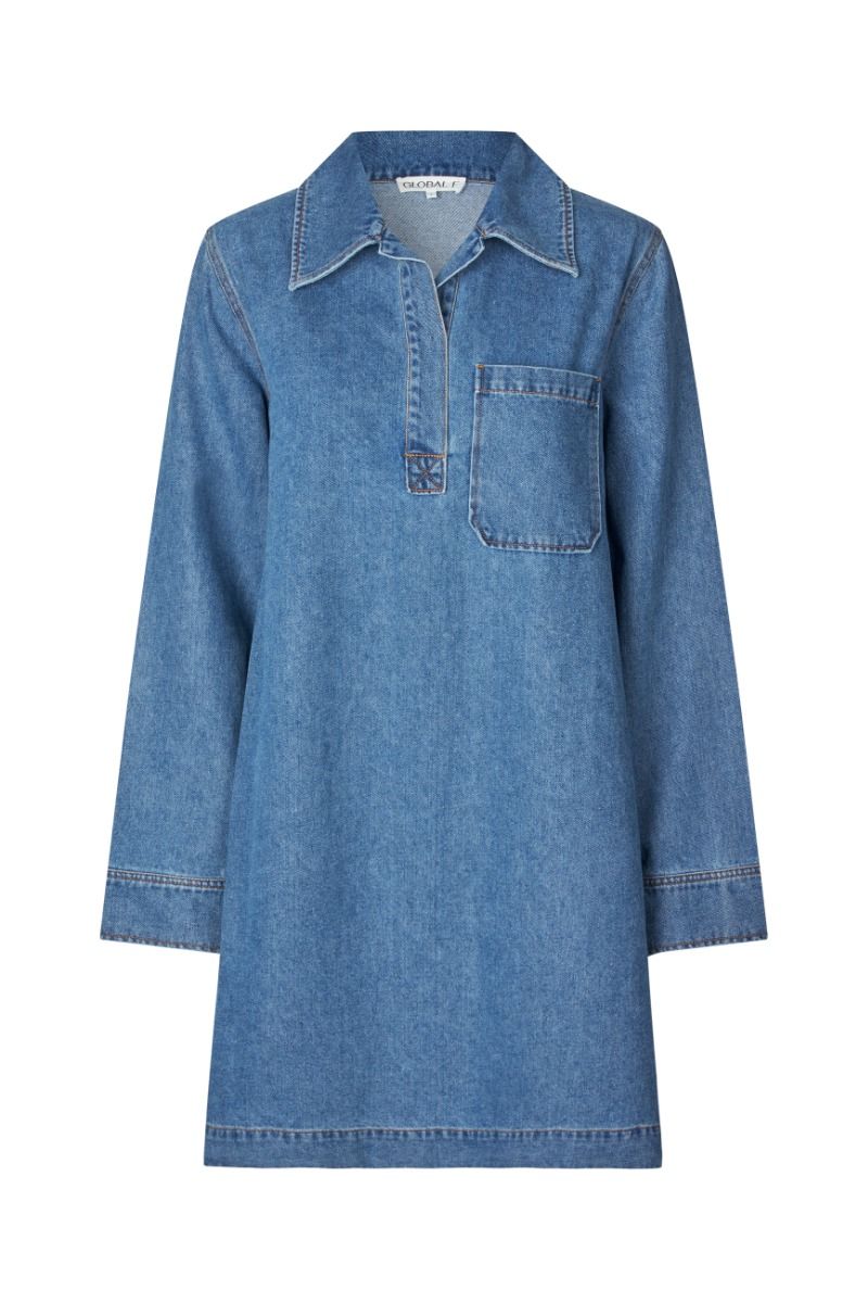 Global Funk - Kjole - Fialeo-G - Mid Vintage Blue