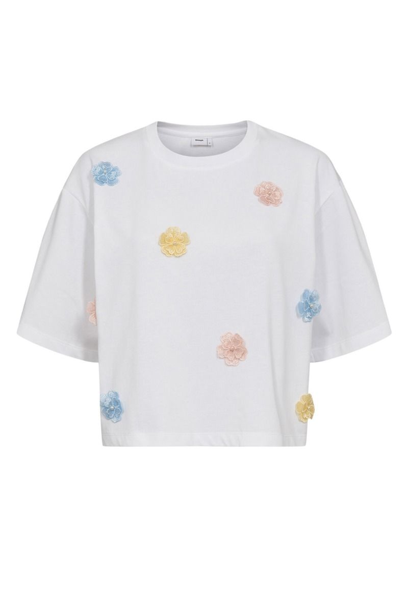 Nümph - T-Shirt - Fleura Long T-Shirt - Skyway