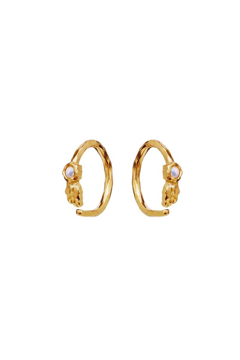 Maanesten - Øreringe - Florus Earrings - Guld