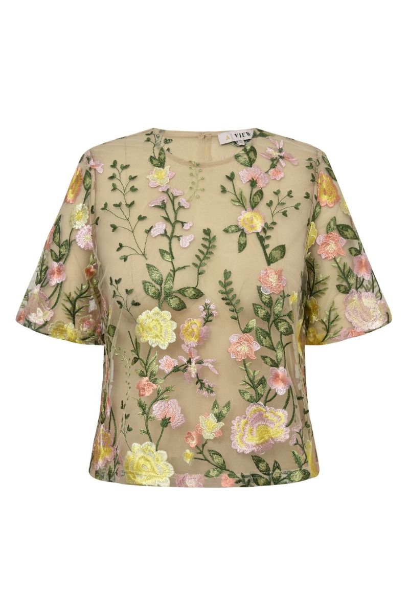 A-View - Bluse - Fuschia blouse - 000 - Sand/Yellow