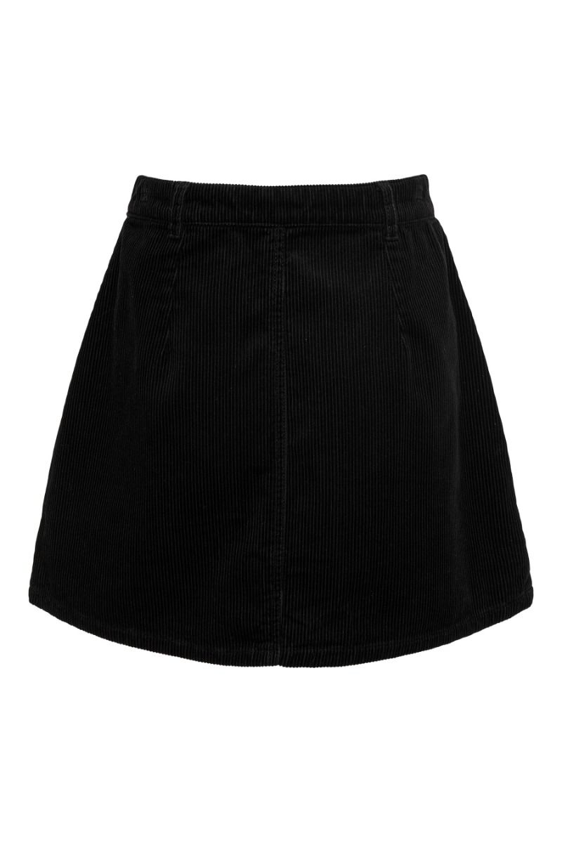 JDY - Nederdel - Shiraz Corduroy Skirt - Black
