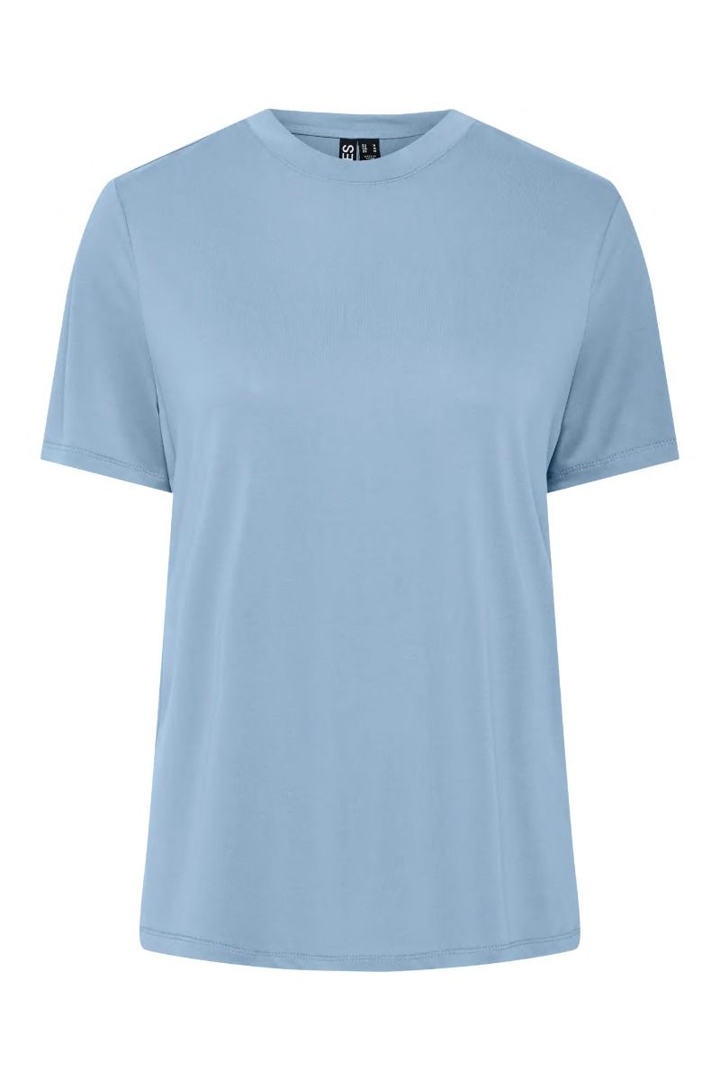 Pieces - T-shirt - Anora SS Tee - Cashmere Blue