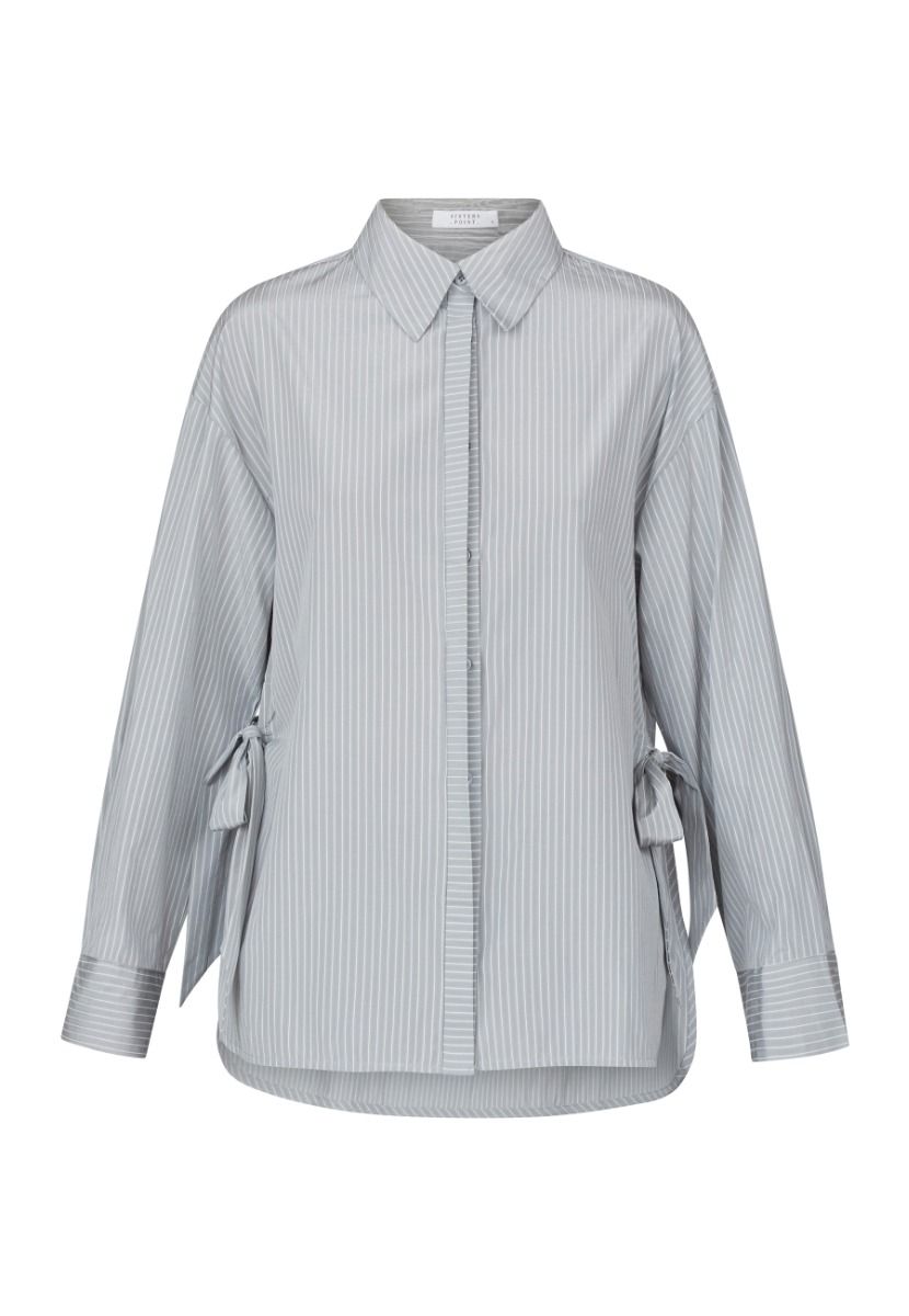 Sisters Point - Skjorte - Gabi - Grey/White