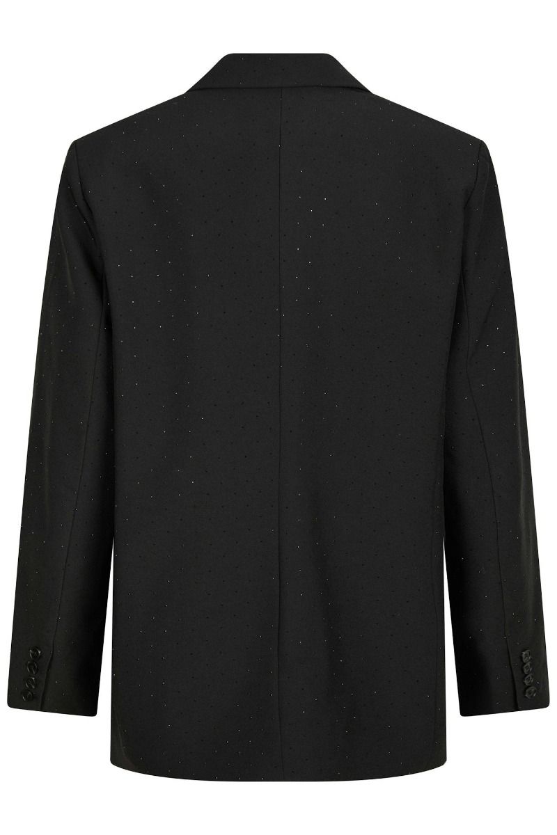 Neo Noir - Blazer - Gaby Bedazzled Blazer - Black