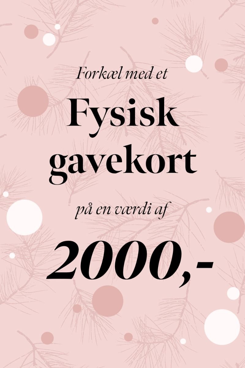 Forkæl med et fysisk gavekort - Værdi 2000 kr.