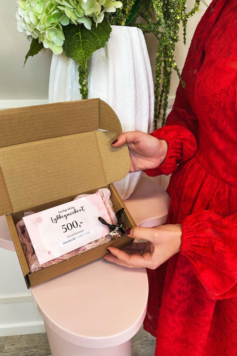 Forkæl med et fysisk gavekort - Værdi 500 kr.