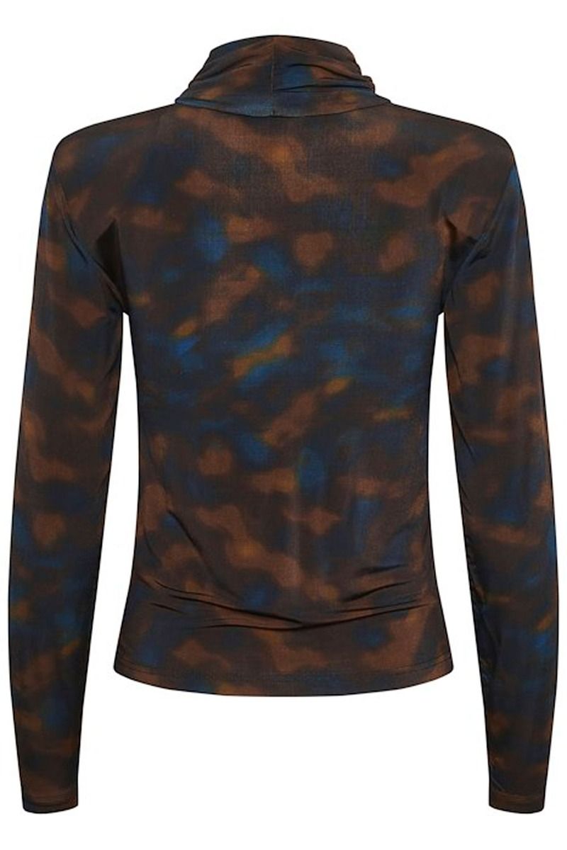 Gestuz - Bluse - AlineGZ P Blouse - Blue Ripple