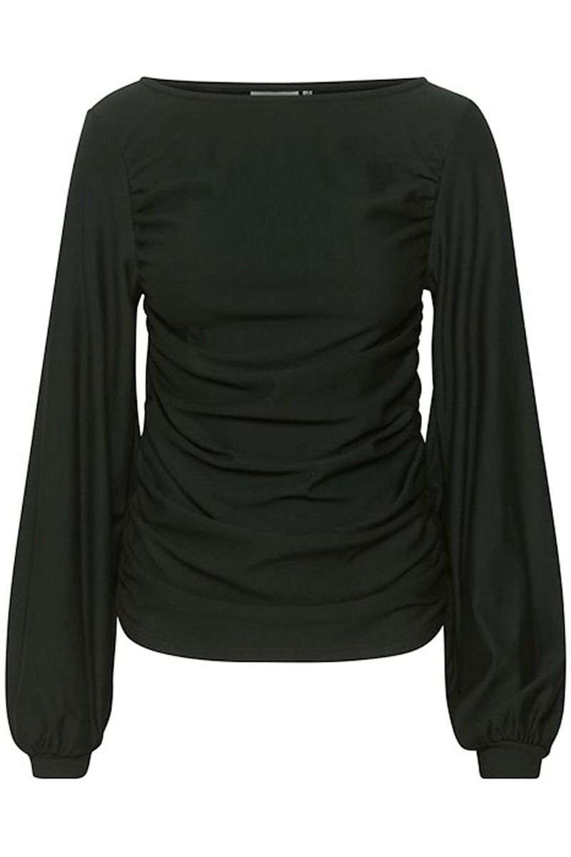 Gestuz - Bluse - RifaGZ LS Blouse - Black