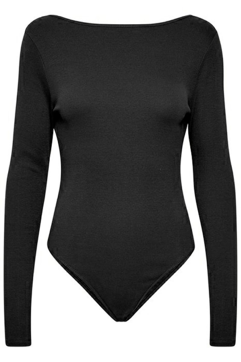 Gestuz - Bodystocking - DrewGZ LS Bodystock - Black