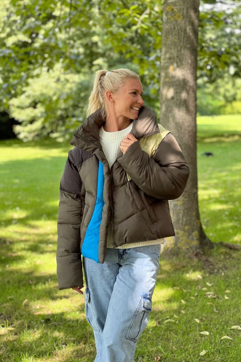 Gestuz - Jakke - Havan GZ 2in1 Puffer Jacket - Forest Night