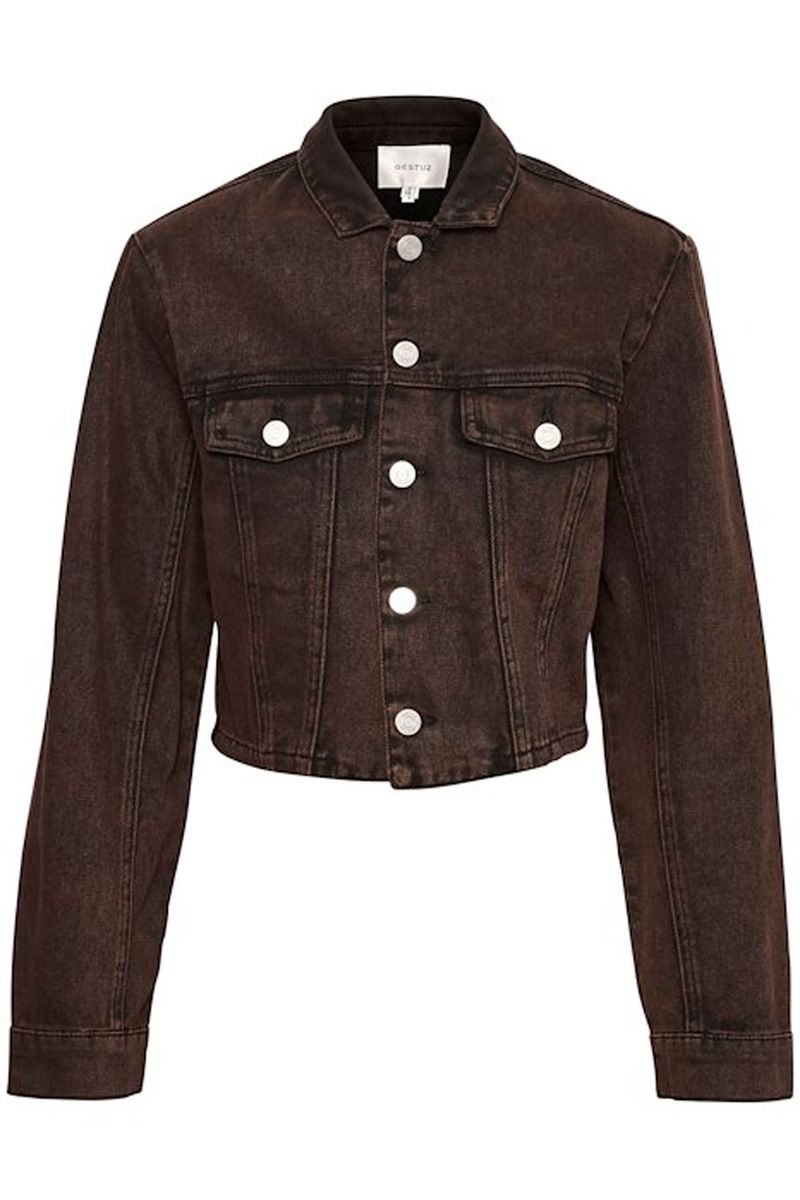 Gestuz - Jakke - JamillaGZ Jacket - Bitter Chocolate