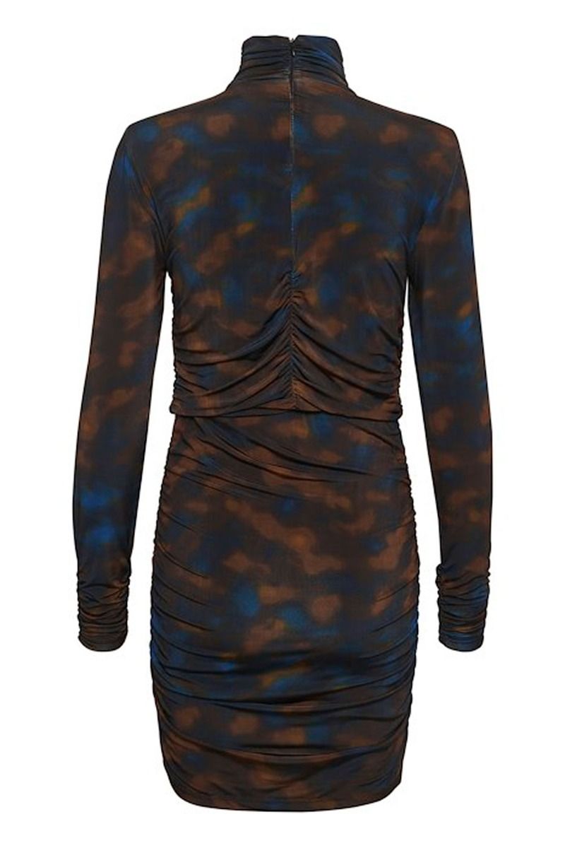 Gestuz - Kjole - AlineGZ Short Dress - Blue Ripple