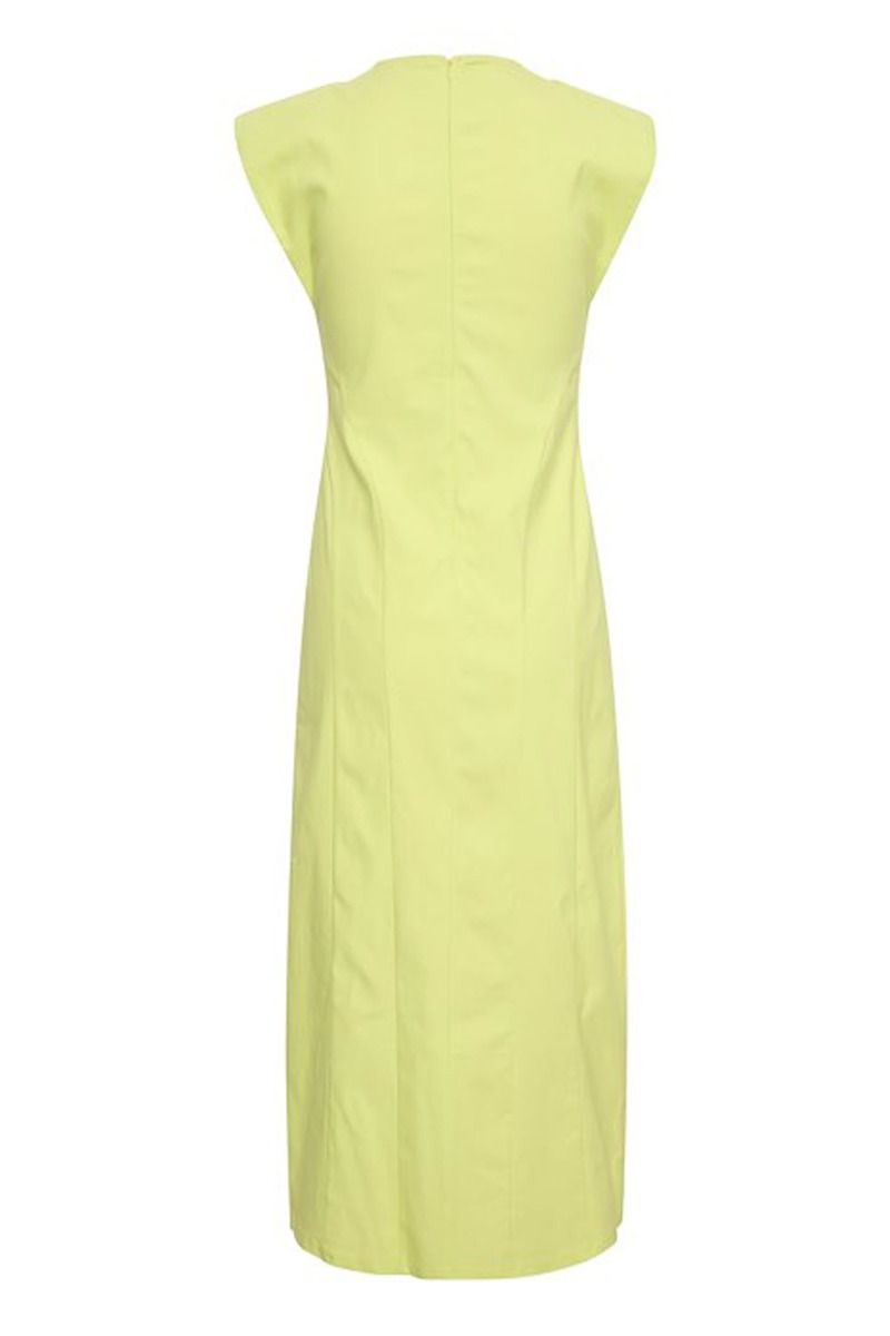 Gestuz - Kjole - AuroraGZ Midi Dress - Sunny Lime
