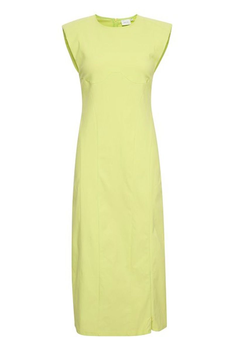 Gestuz - Kjole - AuroraGZ Midi Dress - Sunny Lime