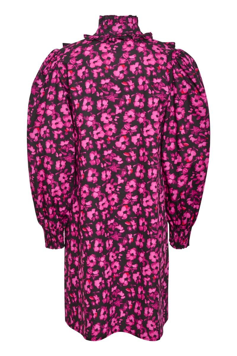 Gestuz - Kjole - DayaGZ Short Dress - Pink Flower