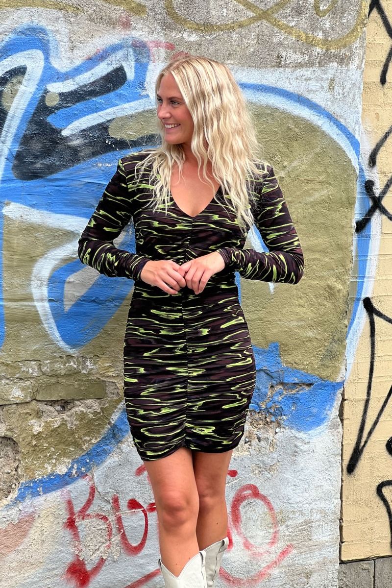 Gestuz - Kjole - ShevyGZ P Short Dress - Yellow Water