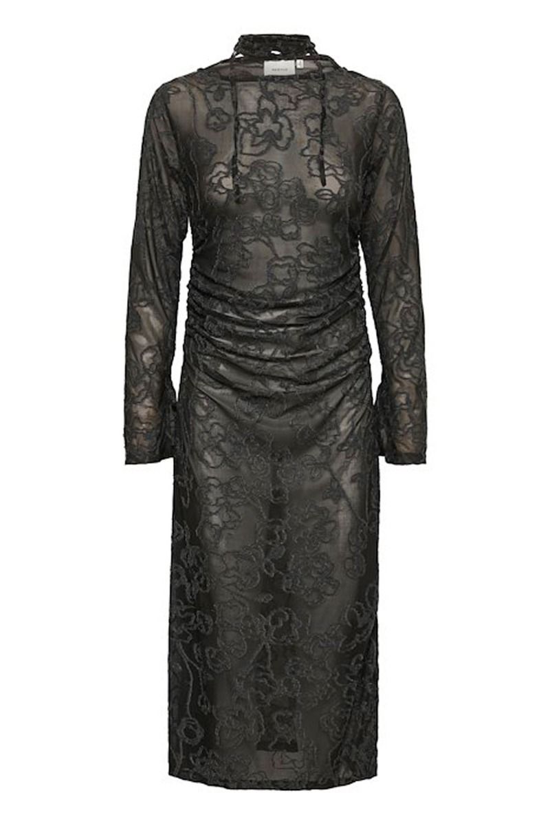 Gestuz - Kjole - ThiaG Long Dress - Black