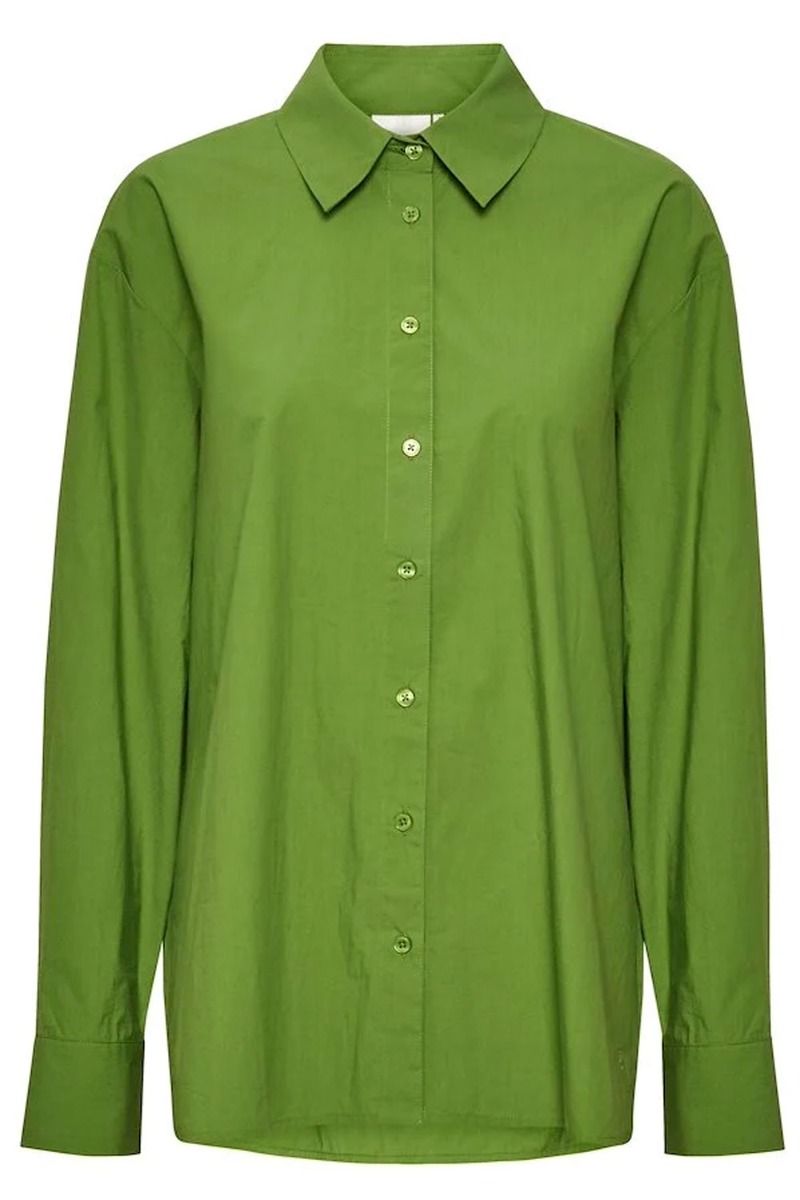 Gestuz - Skjorte - Isol Shirt - Minced Herb