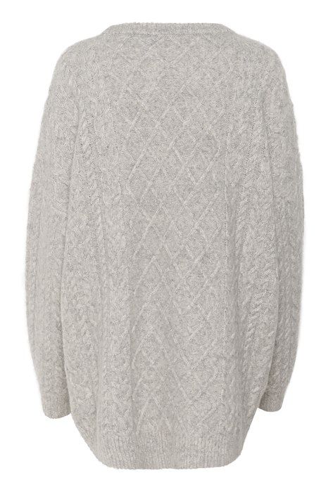 Gestuz - Strik - AdieGZ OZ Pullover - Grey Melange