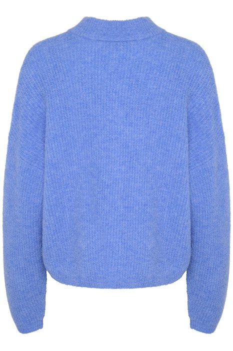 Gestuz - Cardigan - AlphaGZ Short Cardigan - Wedgewood Melange