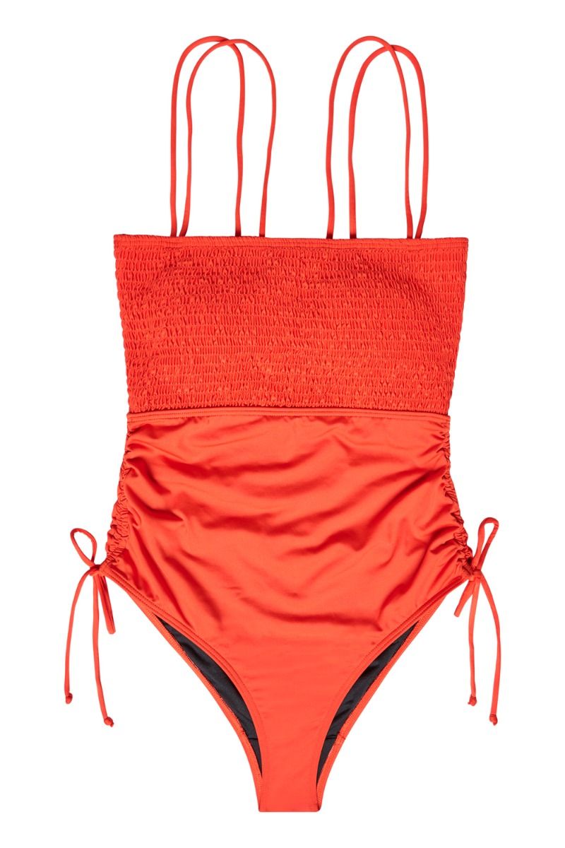 Gestuz - Badedragt - EyjaGZ Swimsuit - Red Alert