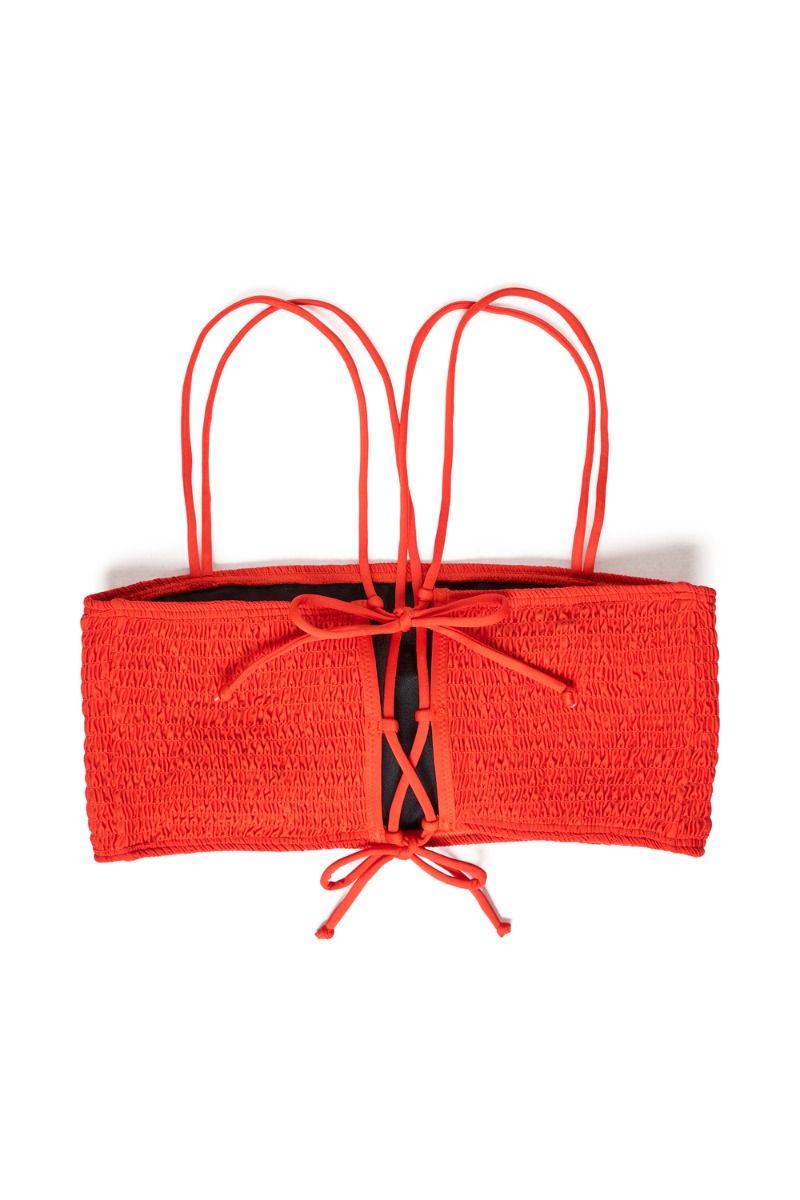 Gestuz - Badetøj - EyjaGZ Bikini Top - Red Alert