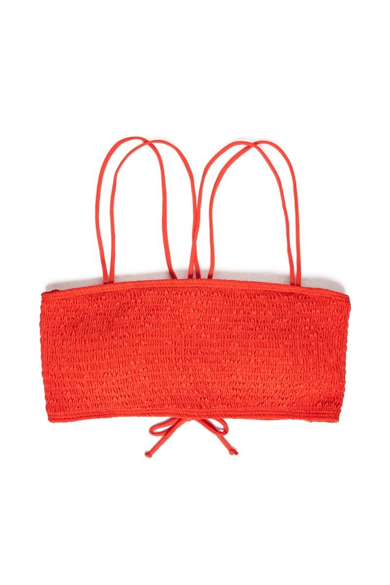 Gestuz - Badetøj - EyjaGZ Bikini Top - Red Alert