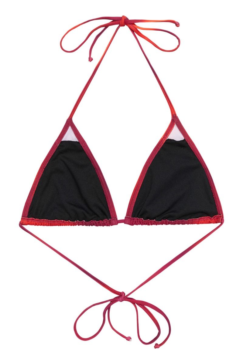 Gestuz - Badetøj - PiliaGZ Bikini Top - Red Fire 