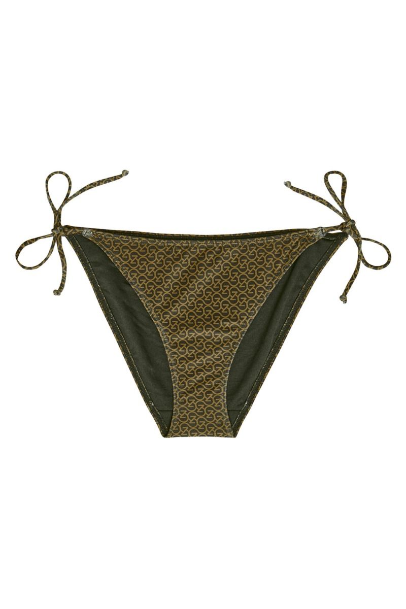 Gestuz - Bikini Underdel -  PilGZ Bikini Bottom - Brown logo
