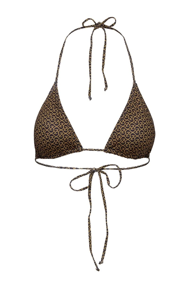 Gestuz - Bikinitop - PilGZ Bikini Top - Brown logo