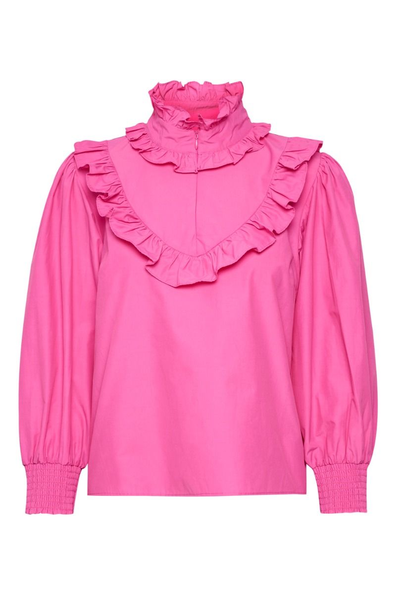 Gestuz - Bluse - Bernadette Blouse - Phlox Pink